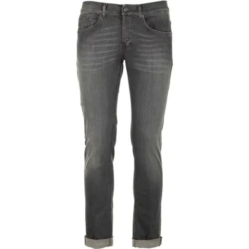 Graue Jeans George Pantalone , Herren, Größe: W29 - Dondup - Modalova