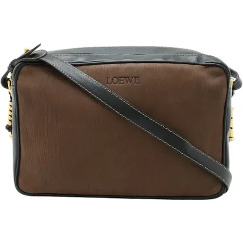 Pre-owned Leather shoulder-bags , female, Sizes: ONE SIZE - Loewe Pre-owned - Modalova