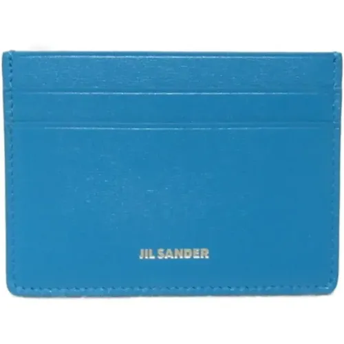 Pre-owned Leather wallets , female, Sizes: ONE SIZE - Jil Sander Pre-owned - Modalova