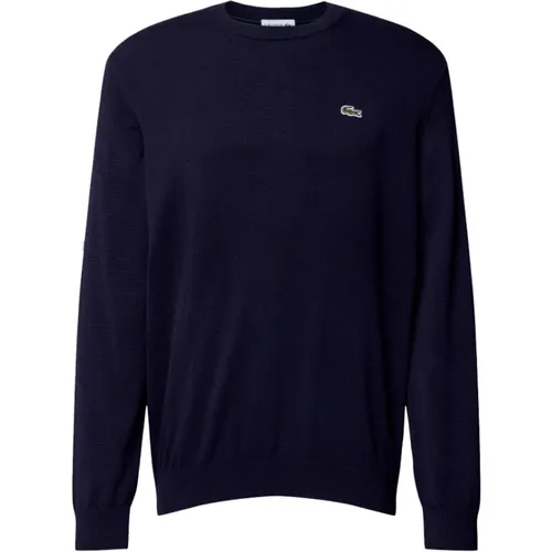 Timeless Cotton Sweater , male, Sizes: 3XL, L, 2XL, M - Lacoste - Modalova