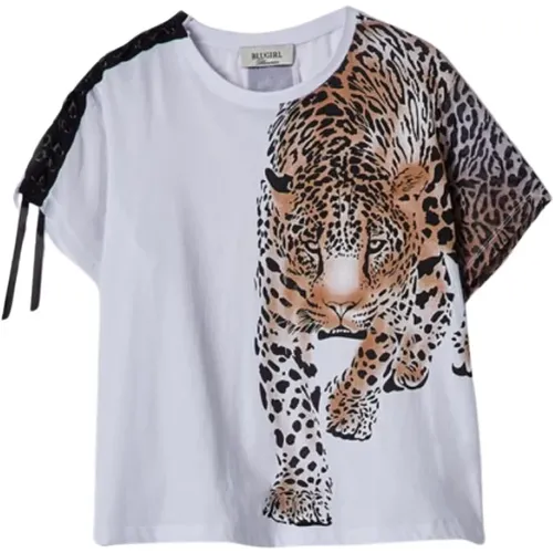 Casual T-Shirt , female, Sizes: XS, M - Blugirl - Modalova