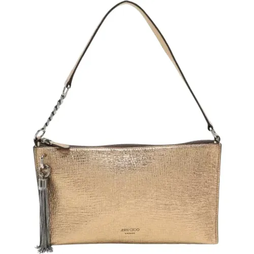 Pre-owned Fabric shoulder-bags , female, Sizes: ONE SIZE - Jimmy Choo Pre-owned - Modalova