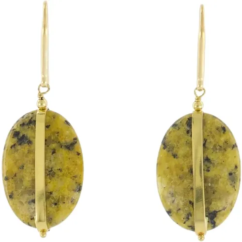 Gemstone-Embellished Drop Earrings , female, Sizes: ONE SIZE - Isabel marant - Modalova