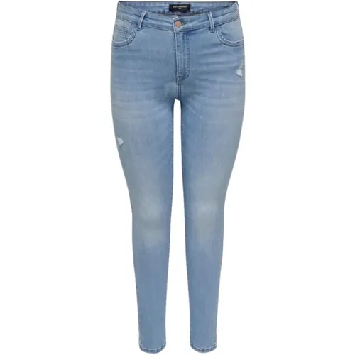 Klassische Jeans , Damen, Größe: XL L32 - Only Carmakoma - Modalova