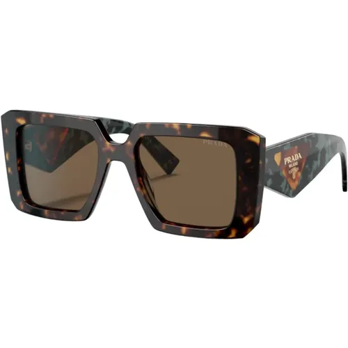 Oversize Square Sunglasses , unisex, Sizes: ONE SIZE - Prada - Modalova