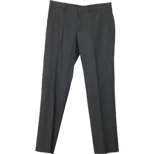 Pre-owned Wool bottoms , female, Sizes: M - Prada Vintage - Modalova