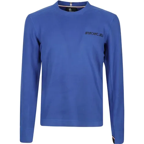 Bluette Sweatshirt - Stylish and Comfortable , male, Sizes: S - Moncler - Modalova