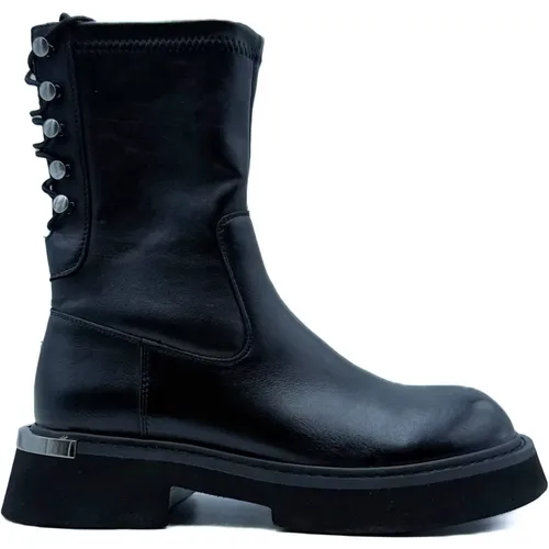 Schwarzer Stiefel Clw436600 Herbst Winter 2024/2025 , Damen, Größe: 39 EU - Cult - Modalova