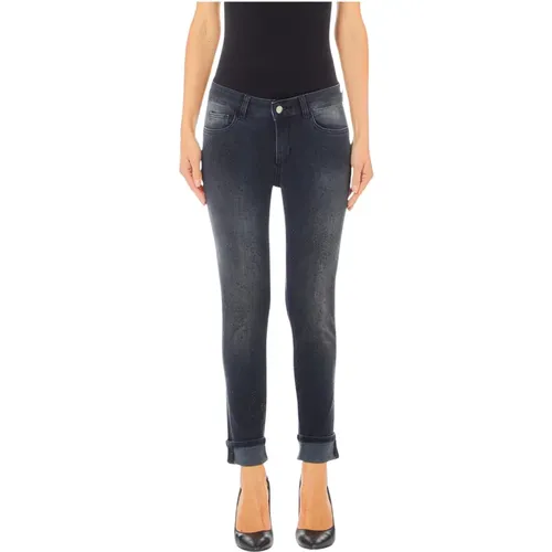 Monroe Regular Fit Denim Jeans - Liu Jo - Modalova