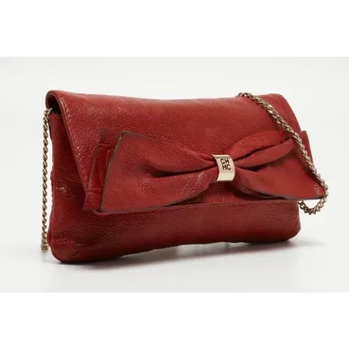 Pre-owned Leder clutches - Carolina Herrera Pre-owned - Modalova