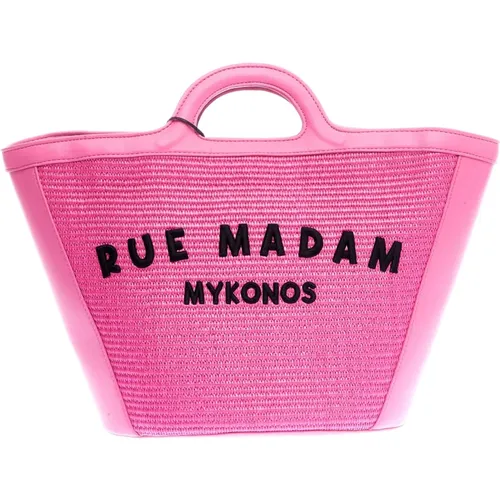 Magenta Malibu XL Bag , female, Sizes: ONE SIZE - Rue Madam - Modalova