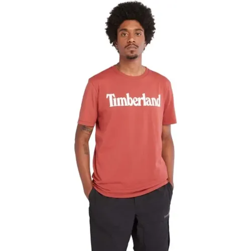 Herren Baumwoll T-Shirt Timberland - Timberland - Modalova
