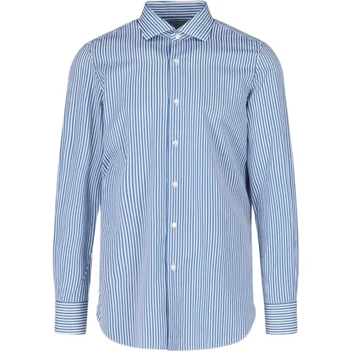 Stylish Shirts , male, Sizes: 2XL, 4XL - Finamore - Modalova