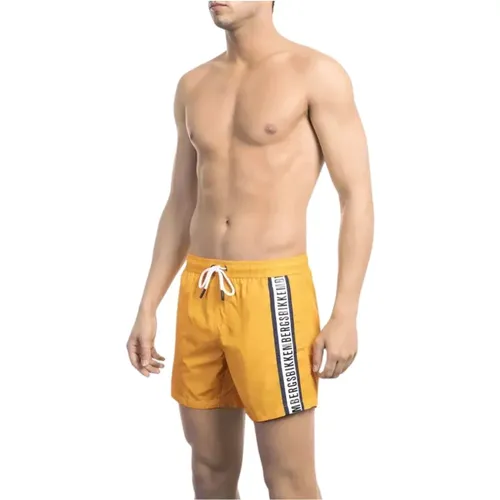 Ikonic Tape Badeshorts , Herren, Größe: L - Bikkembergs - Modalova