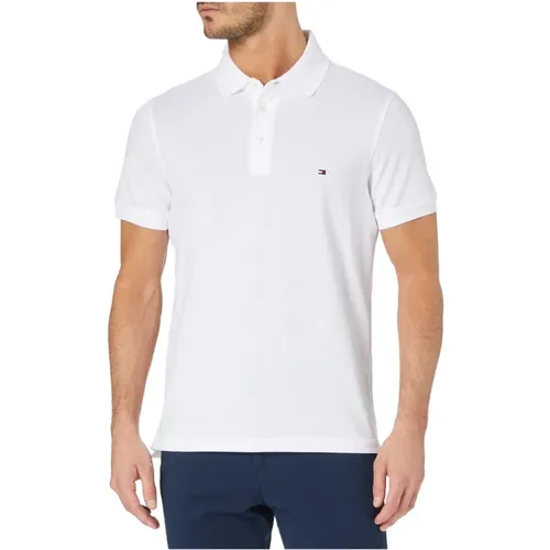 Polo-Shirt Kurzarm , Herren, Größe: L - Tommy Hilfiger - Modalova