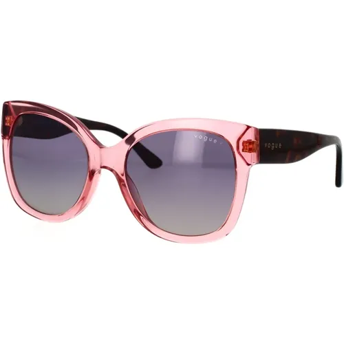 Trendy Polarized Sunglasses , female, Sizes: 54 MM - Vogue - Modalova