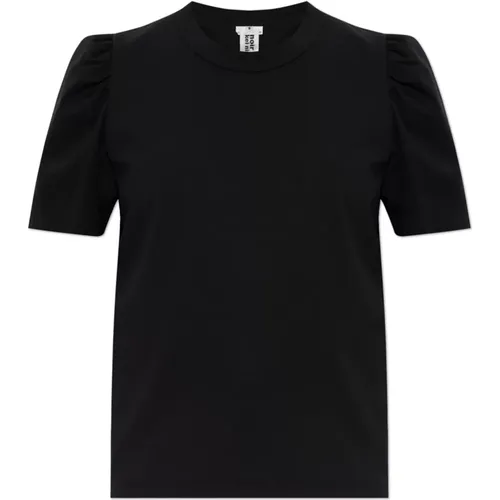 Baumwoll T-shirt , Damen, Größe: M - Comme des Garçons - Modalova