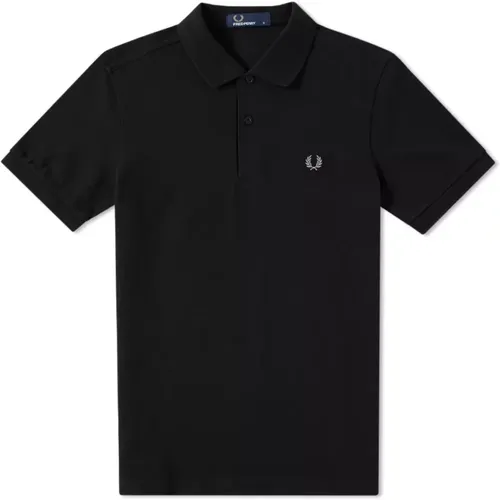 Slim Fit Plain Polo with Stripes , male, Sizes: 2XL, S - Fred Perry - Modalova