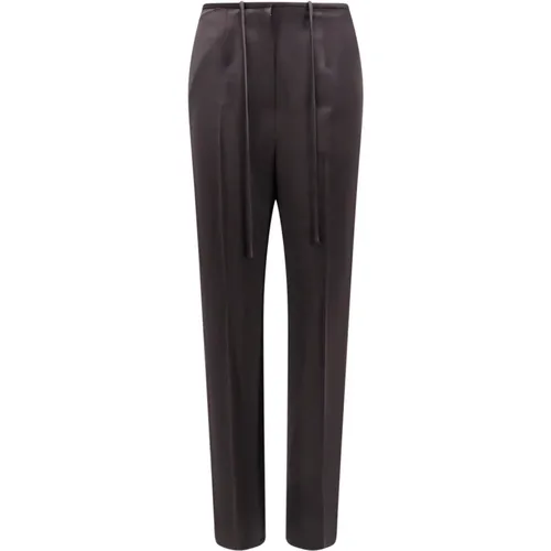 Trousers with Zip Closure , female, Sizes: S - Le 17 Septembre - Modalova