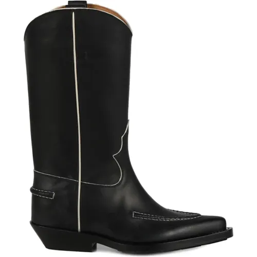 Texan Boots with Details , female, Sizes: 3 UK, 4 UK, 6 UK - Chloé - Modalova