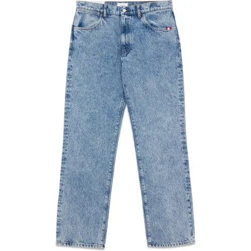 Klassische Denim Jeans , Herren, Größe: W34 - Amish - Modalova