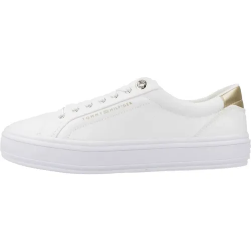 Canvas Vulc Sneakers für Frauen , Damen, Größe: 36 EU - Tommy Hilfiger - Modalova