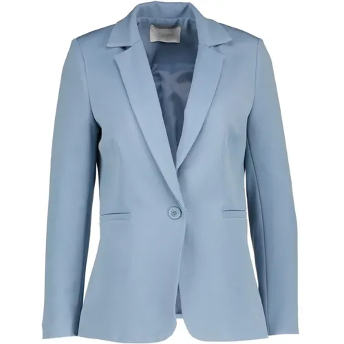 Schicker Blauer Blazer , Damen, Größe: L - Amélie & Amélie - Modalova