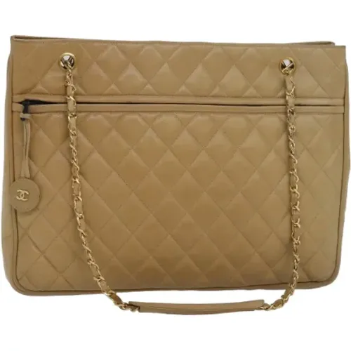 Pre-owned Leather chanel-bags , female, Sizes: ONE SIZE - Chanel Vintage - Modalova