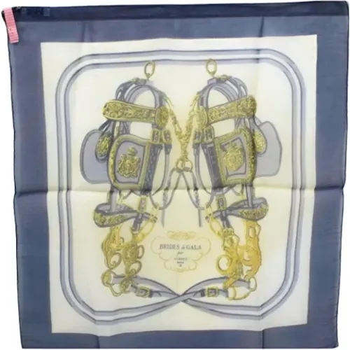 Pre-owned Silk scarves , female, Sizes: ONE SIZE - Hermès Vintage - Modalova