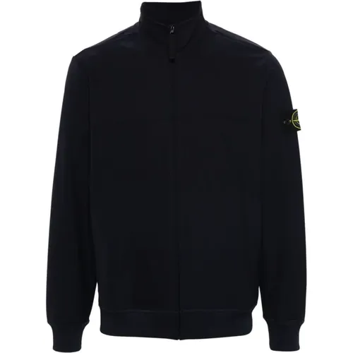 Italian Style Zip-Through Sweatshirt , male, Sizes: 2XL - Stone Island - Modalova