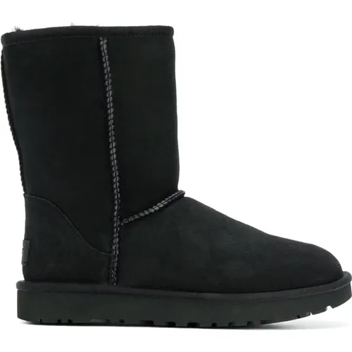 Schwarze Wildleder Stiefeletten , Damen, Größe: 37 EU - Ugg - Modalova