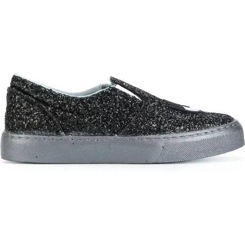 Slip On Lips Stylish Shoes , female, Sizes: 3 UK, 4 UK, 5 UK, 2 UK - Chiara Ferragni Collection - Modalova