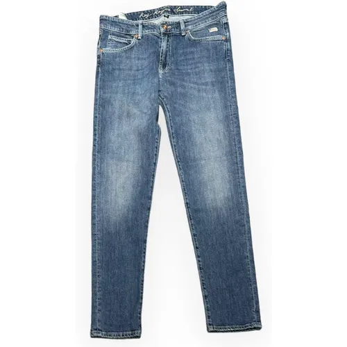 Classic Straight Jeans for Men , male, Sizes: W33, W34, W36, W32, W35 - Roy Roger's - Modalova
