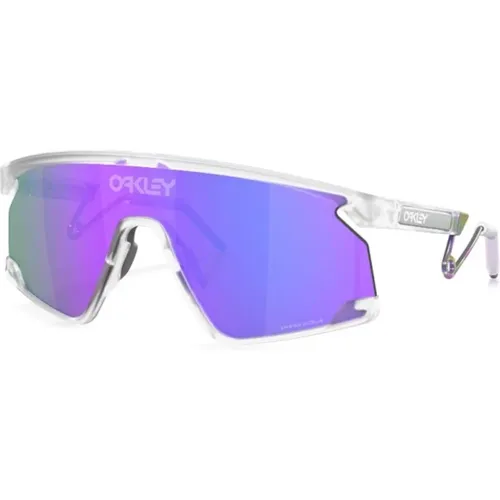 Weiße Sonnenbrille mit Originalzubehör - Oakley - Modalova
