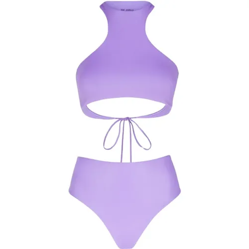 American Neckline Bikini , female, Sizes: S, L, M - The Attico - Modalova