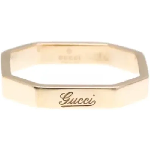 Pre-owned Rose Gold rings , female, Sizes: ONE SIZE - Gucci Vintage - Modalova