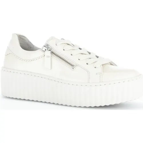 Patent Leather Sneakers , female, Sizes: 8 UK, 6 UK, 7 UK, 5 UK, 4 UK, 3 UK - Gabor - Modalova