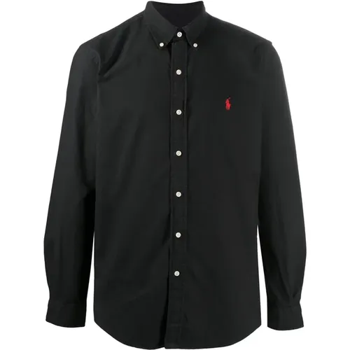 Schwarzes Oxford-Hemd Casual-Stil - Polo Ralph Lauren - Modalova