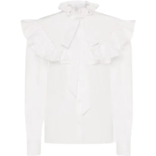 Retro Cotton Poplin Shirt , female, Sizes: S, 2XS, XS - Philosophy di Lorenzo Serafini - Modalova