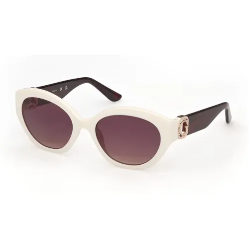 Stylische Sonnenbrille Gu00104 21B , Damen, Größe: 56 MM - Guess - Modalova