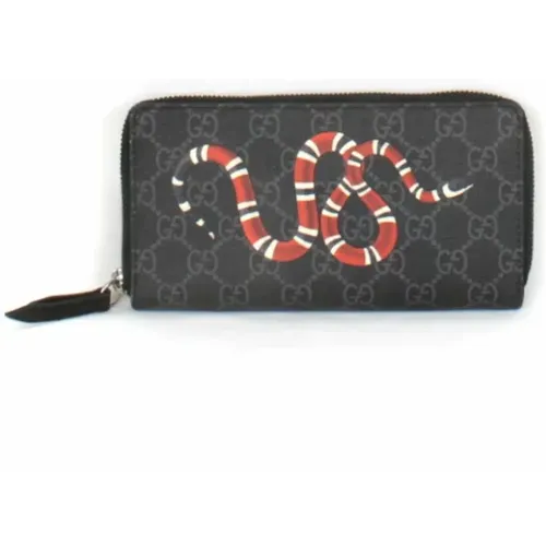 Pre-owned Canvas wallets , female, Sizes: ONE SIZE - Gucci Vintage - Modalova