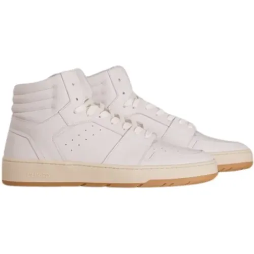 High Top Sneaker with Perforated Details , female, Sizes: 5 UK, 7 UK, 8 UK, 4 UK - closed - Modalova