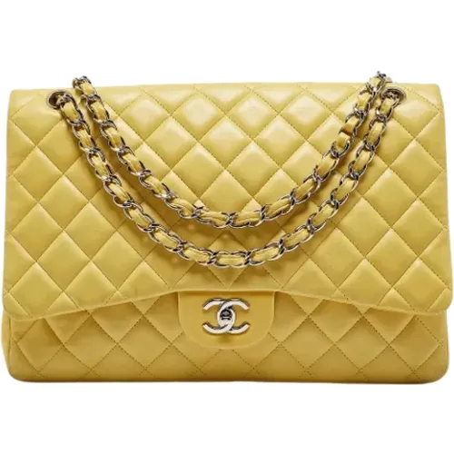 Pre-owned Leather chanel-bags , female, Sizes: ONE SIZE - Chanel Vintage - Modalova