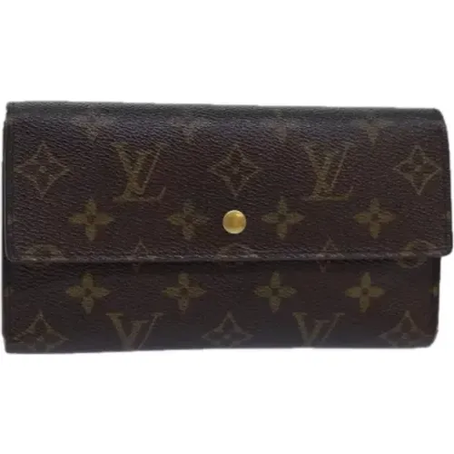 Pre-owned Canvas wallets , female, Sizes: ONE SIZE - Louis Vuitton Vintage - Modalova