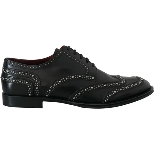 Laced Schuhe , Herren, Größe: 39 1/2 EU - Dolce & Gabbana - Modalova