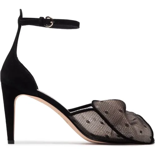 Leather Sandals for Women , female, Sizes: 4 UK - Valentino Garavani - Modalova