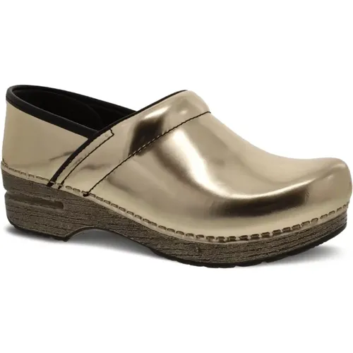 Klassische Slip-On Schuhe in Gold , Damen, Größe: 38 EU - Dansko - Modalova