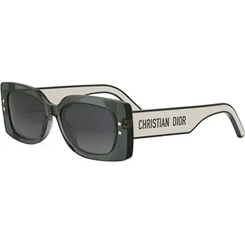 Grüne Sonnenbrille Damen Accessoires Ss24 , Damen, Größe: 53 MM - Dior - Modalova