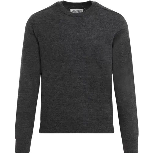 Luxuriöser Grauer Pullover Aw24 , Herren, Größe: M - Maison Margiela - Modalova