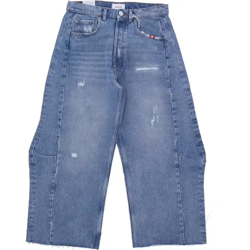Loose-fit Jeans , Damen, Größe: W27 - Amish - Modalova